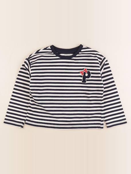 Tee-shirt - 6 ans Blanc, bleu 1 - vertbaudet enfant 