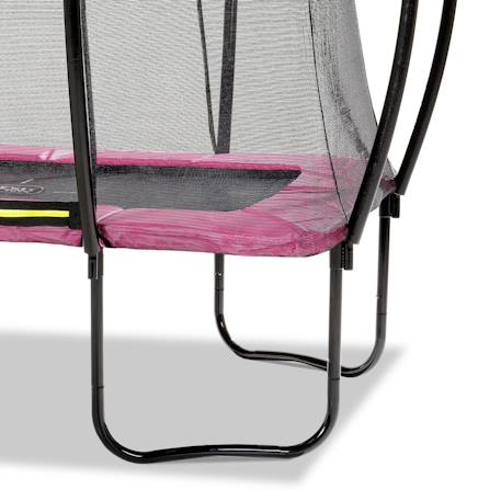 Trampoline silhouette 153x214cm Noir+Rose+Vert 11 - vertbaudet enfant 
