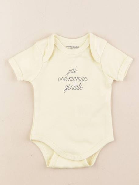Body - 3 mois Jaune 1 - vertbaudet enfant 