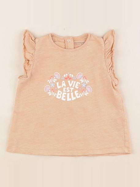 Tee-shirt - 24 mois Marron 1 - vertbaudet enfant 