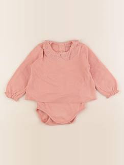 Seconde main-Fille-Body bébé-Body tee-shirt - 9 mois