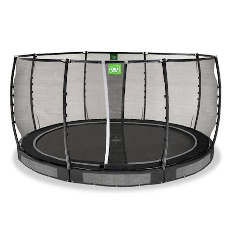 Trampoline semi-enterré ø427cm protection pieds et filet premium Noir 5 - vertbaudet enfant 