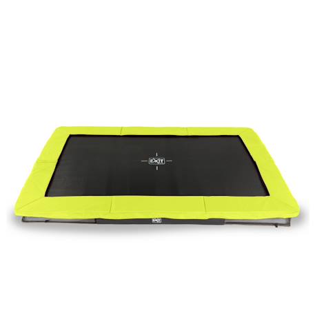 Trampoline enterré rectangulaire 214x305cm Noir+Vert 6 - vertbaudet enfant 