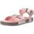 Sandales à brides Argent rose+Rose c0514 10 - vertbaudet enfant 