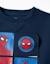 T-shirt en coton à manches longues et imprimé spider-man Bleu foncé 4 - vertbaudet enfant 