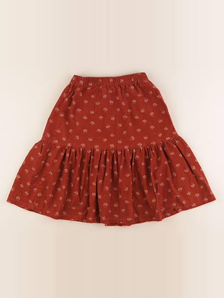 Jupe - 8 ans Marron 1 - vertbaudet enfant 