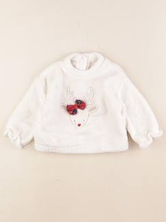 Seconde main-Fille-Pull, gilet, sweat-Pull - 9 mois