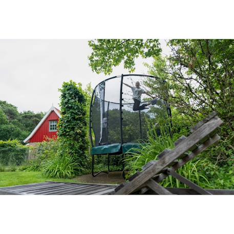 Trampoline allure classic ø305cm Noir+Vert 2 - vertbaudet enfant 