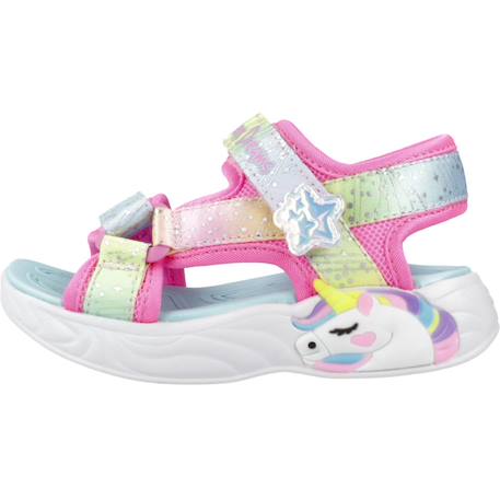 Sandales bébé fille en textile Rose pkmt 2 - vertbaudet enfant 
