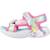 Sandales bébé fille en textile Rose pkmt 2 - vertbaudet enfant 