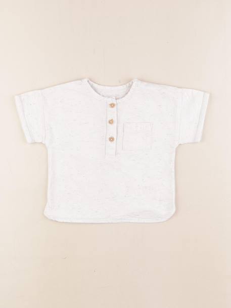 Chemise - 12 mois Beige, bleu 1 - vertbaudet enfant 