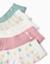 Lot de 5 paires de chaussettes à rayures/cœurs Multicolore 2 - vertbaudet enfant 