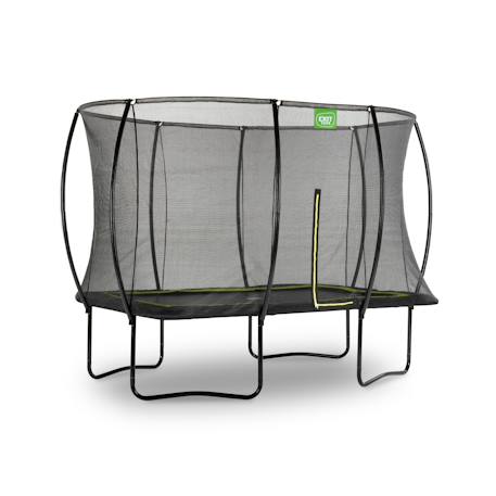 Trampoline silhouette 214x305cm Noir+Vert 2 - vertbaudet enfant 