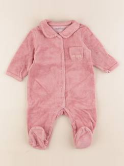 Pyjama velours - 3 mois  - vertbaudet enfant