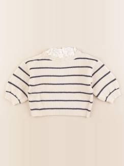 Seconde main-Fille-Pull, gilet, sweat-Pull - 3 mois