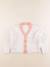 Gilet - 6 ans Blanc, rose 1 - vertbaudet enfant 