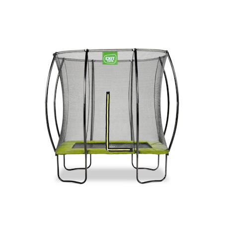 Trampoline silhouette 153x214cm Noir+Rose+Vert 13 - vertbaudet enfant 