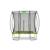Trampoline silhouette 153x214cm Noir+Rose+Vert 13 - vertbaudet enfant 
