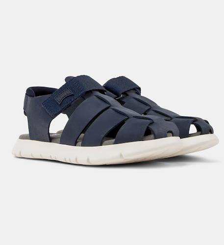 Sandales garçon cuir ORUGA Marine 2 - vertbaudet enfant 