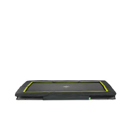 Trampoline enterré rectangulaire 214x305cm Noir+Vert 2 - vertbaudet enfant 