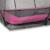 Trampoline enterré rectangulaire 214x305cm avec filet Noir+Rose+Vert 11 - vertbaudet enfant 