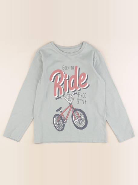 Tee-shirt - 10 ans Vert 1 - vertbaudet enfant 