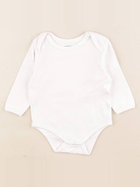 Body - 6 mois Blanc 1 - vertbaudet enfant 