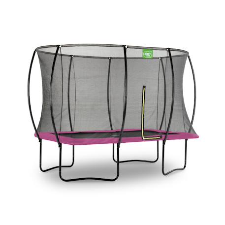 Trampoline silhouette 244x366cm Noir+Rose+Vert 8 - vertbaudet enfant 
