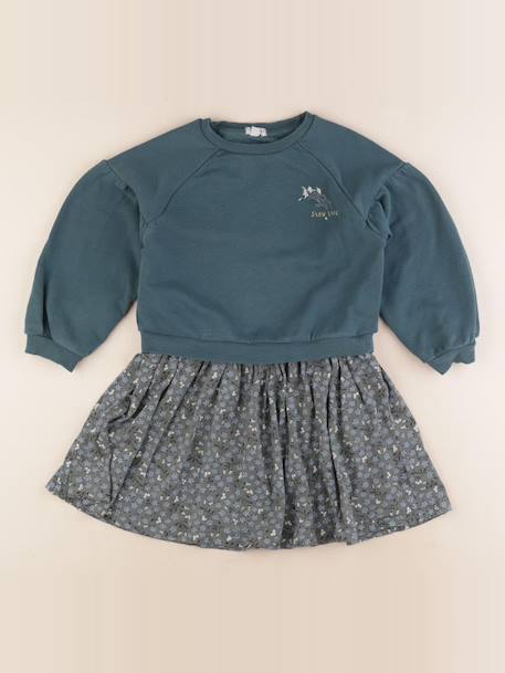 Robe - 6 ans Bleu, or 1 - vertbaudet enfant 
