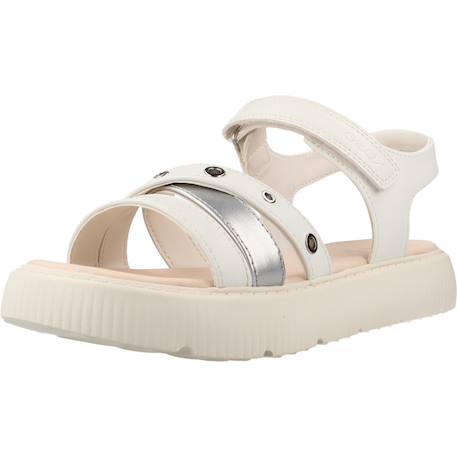 Sandales fille modèle j sandal kodette gir Blanc c1000 4 - vertbaudet enfant 