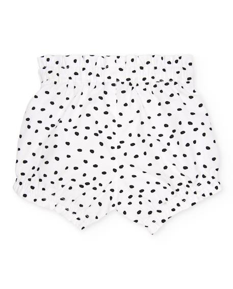 Ensemble en tricot pour nouveau-né avec imprimé taches Blanc 5 - vertbaudet enfant 