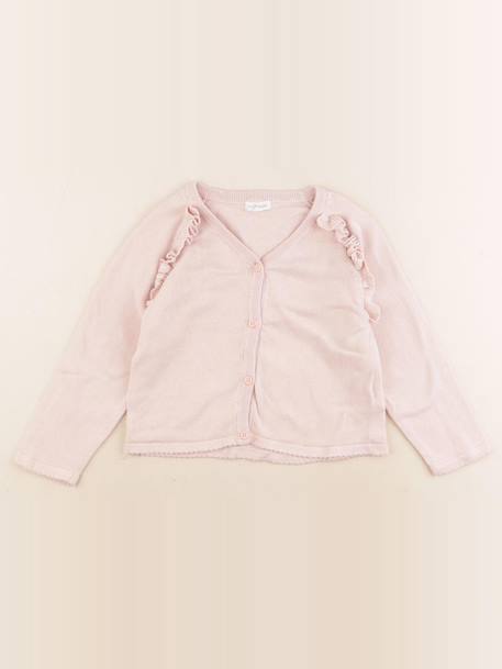 Gilet - 6 ans Rose 1 - vertbaudet enfant 