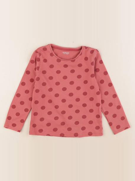Tee-shirt - 4 ans Rose 1 - vertbaudet enfant 