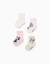 4 paires de chaussettes avec imprimés minnie et figaro Multicolore 1 - vertbaudet enfant 