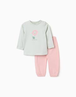 Bébé-Pyjama, surpyjama-Pyjama à manches longues avec imprimé de fleurs