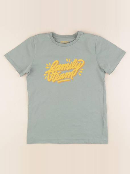 Tee-shirt - 8 ans Vert 1 - vertbaudet enfant 