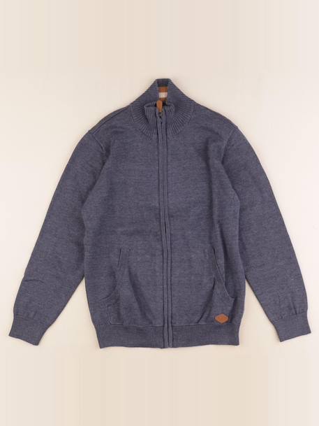 Gilet - 12 ans Bleu 1 - vertbaudet enfant 
