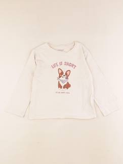 Seconde main-Fille-T-shirt, sous pull-Tee-shirt - 6 ans