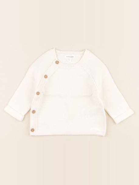 Gilet - 3 mois Beige 1 - vertbaudet enfant 