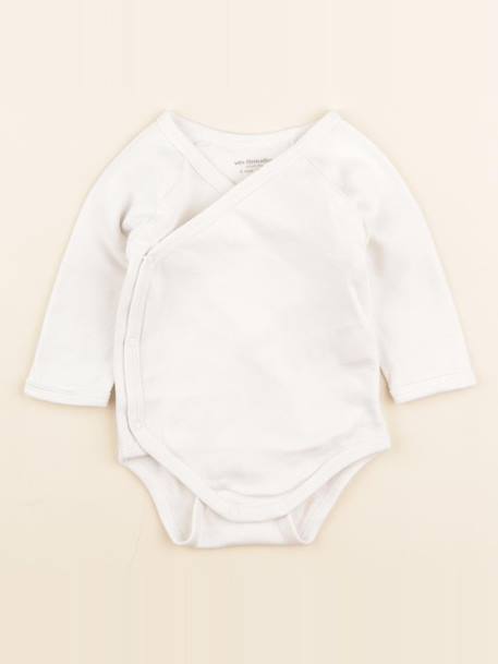 Body - 6 mois Blanc 1 - vertbaudet enfant 