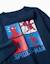 T-shirt en coton à manches longues et imprimé spider-man Bleu foncé 3 - vertbaudet enfant 