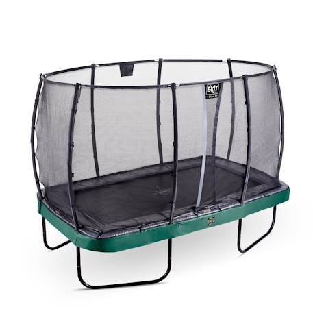 Trampoline elegant premium de 214x366cm Noir+Vert 8 - vertbaudet enfant 