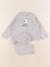 Pyjama coton - 24 mois Gris 1 - vertbaudet enfant 