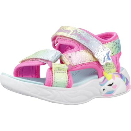 Sandales bébé fille en textile Rose pkmt 4 - vertbaudet enfant 