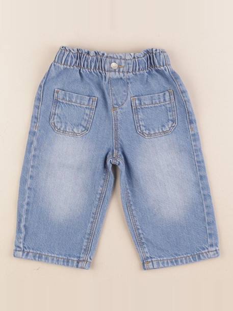 Jean - 6 mois Bleu 1 - vertbaudet enfant 
