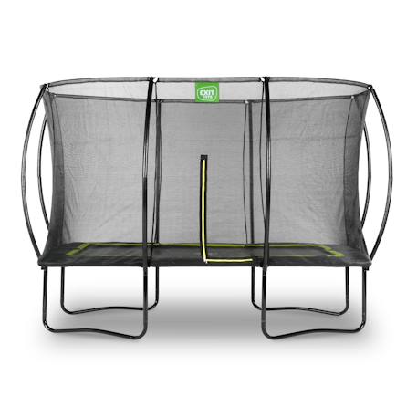 Trampoline silhouette 244x366cm Noir+Rose+Vert 1 - vertbaudet enfant 