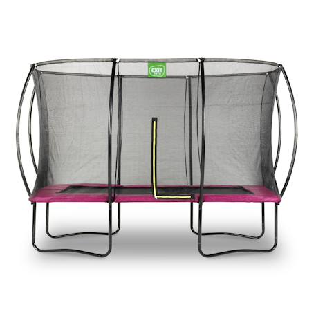 Trampoline silhouette 244x366cm Noir+Rose+Vert 7 - vertbaudet enfant 