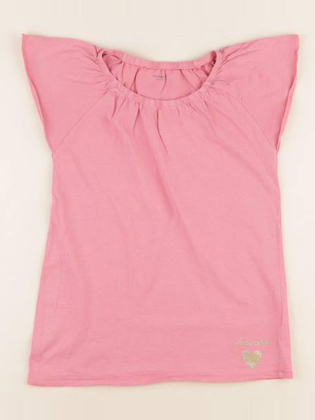 Tee-shirt - 10 ans Rose 1 - vertbaudet enfant 