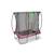 Trampoline silhouette 153x214cm Noir+Rose+Vert 9 - vertbaudet enfant 