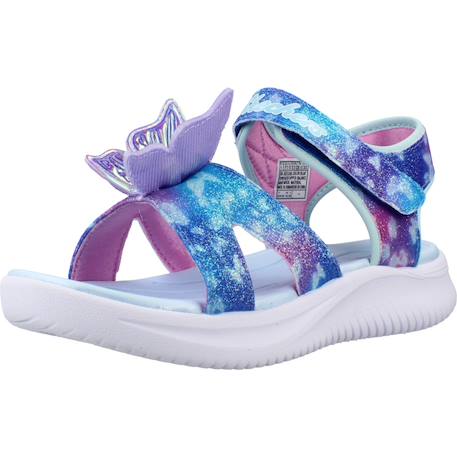 Sandales fille jumpsters Bleu+Bleu blmt+Rose pkmt+Violet lavande+Violet lvmt 10 - vertbaudet enfant 